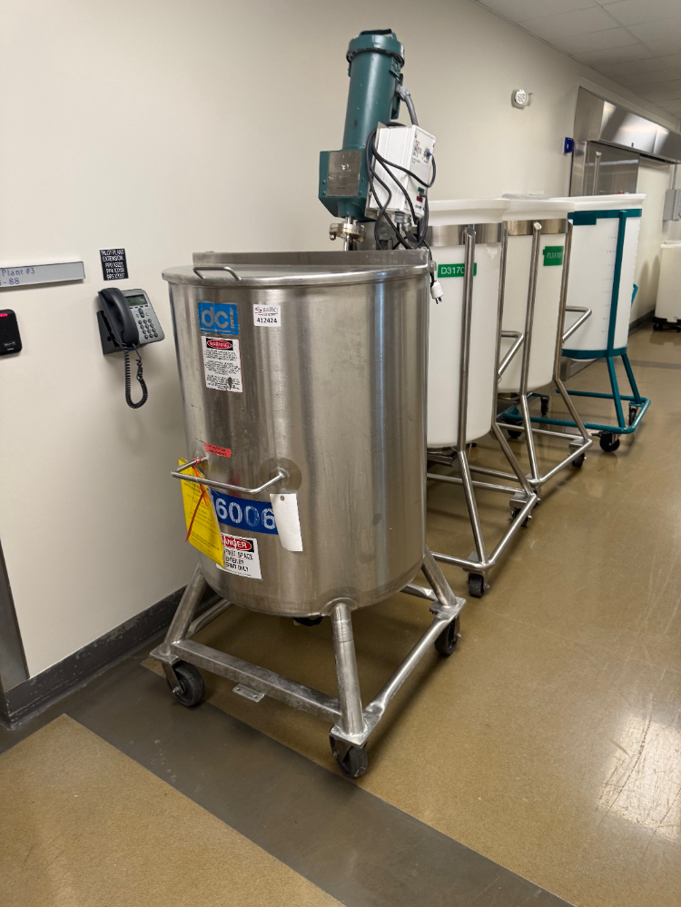 Image of DCI 200 Liteer Stainless Steel Mixing Tank